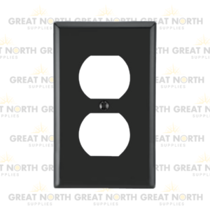 Standard Plastic Wallplates :1 Gang Duplex Plate