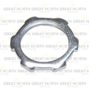 Conduit Clamp/Conduit Locknut : Steel Locknut