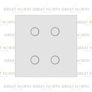 Touch Switch- EU Series : EU Standard 4 gang Touch Switch