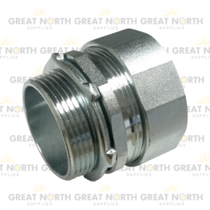 Conduit Fitting and Accessories : Steel Fittings : Rigid set-screw connectors--Steel