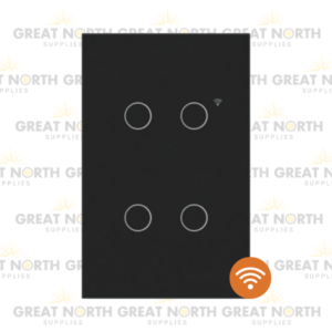 Wifi Switch- US Series : 4 gang Touch Wi-fi BLE Switch