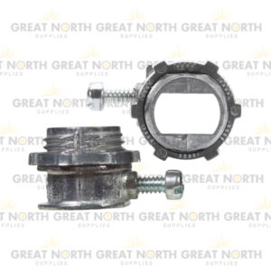 Conduit Fitting and Accessories : Zinc Die Cast Fittings : Single BX Connector