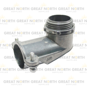 Conduit Fitting and Accessories : Zinc Die Cast Fittings : Squeeze Connector-90 Deg