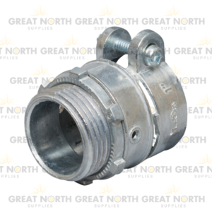 Conduit Fitting and Accessories : Zinc Die Cast Fittings : Squeeze Connectors-straight